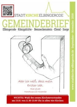 Gemeindebrief September - November 2019