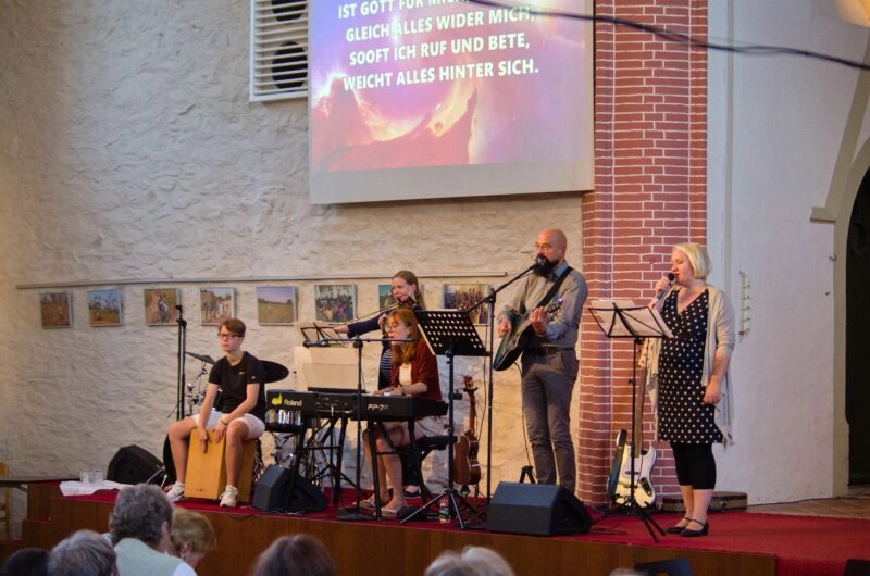 Gottesdienst in Elbingerode, Kirchenchor