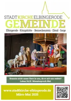 Stadtkirche Elbingerode Veranstaltung, März - Mai 2025